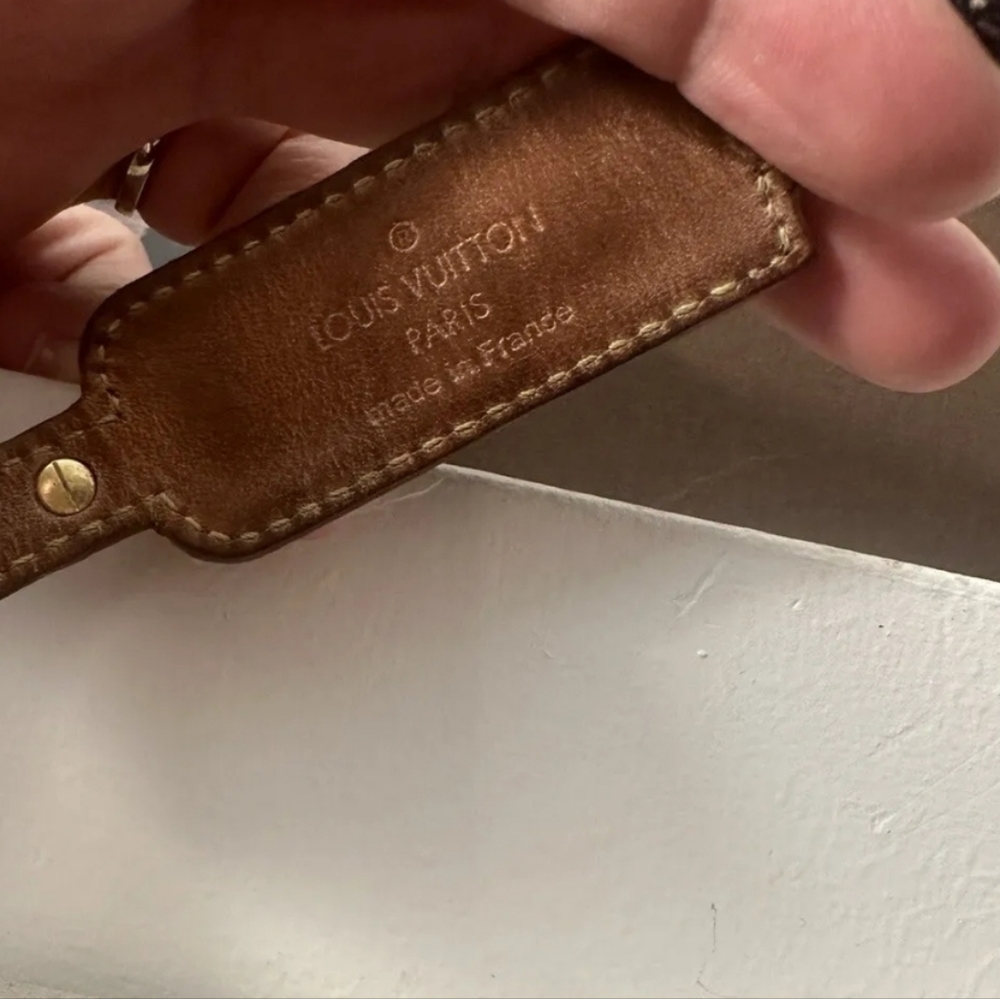 AUTHENTIC Louis Vuitton Mulitcolor Monogram on Black BRACELET SZ 7" w LV Box! - Picture 3 of 4